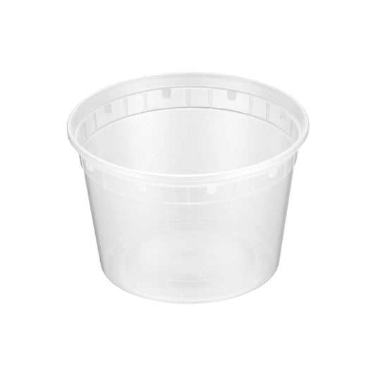 16oz Heavy Duty Deli Container, K-Series, 240 Combo Sets