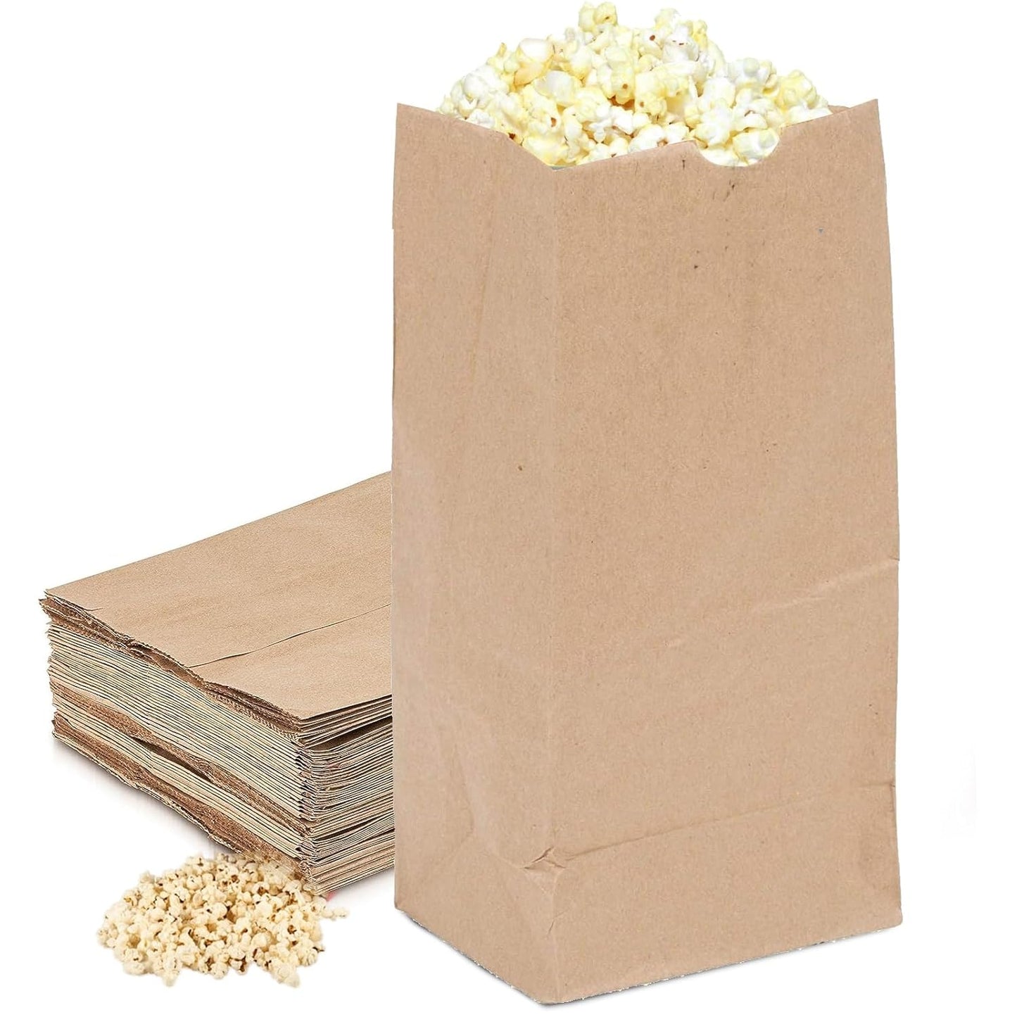 Watson Distributing 10 Lb Brown Paper Bag 6-5/16" x 4-3/16" x 13-3/8" 500/Case