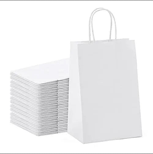 Watson Distributing #2 Round Handle Paper Shopping Bag 9.6" x 5.3" x 13.4" 250/Case