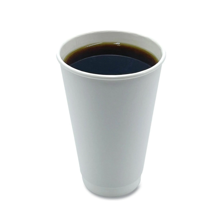 Watson Distributing 16 oz Double Wall Insulated Leak-Free Paper Cup - 500