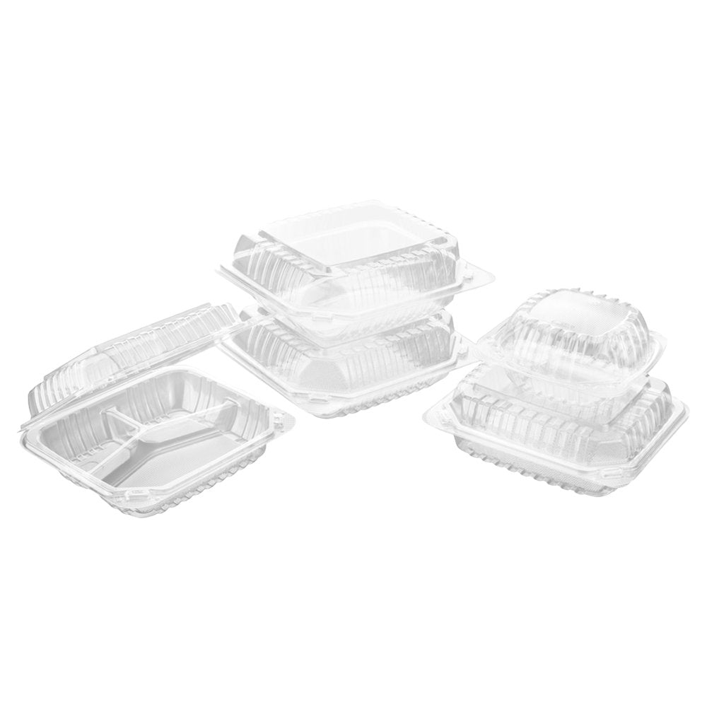 Clear Hinged Containers Sample Pack