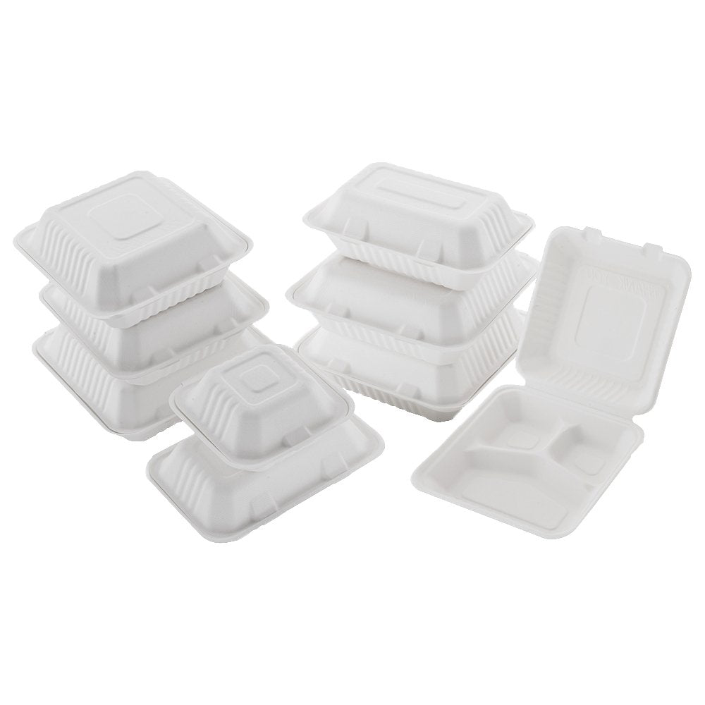 PFAS-Free Sugarcane Containers Sample Pack