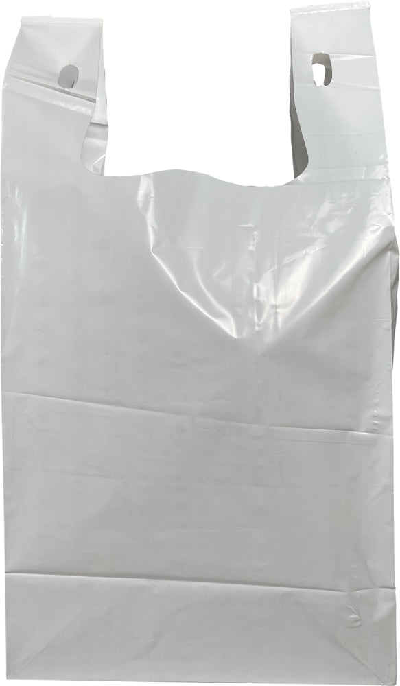 Watson Distributing 12 x 7 x 22 White Ldpe Plastic Bag 2.25Mil Reusable 200/Case