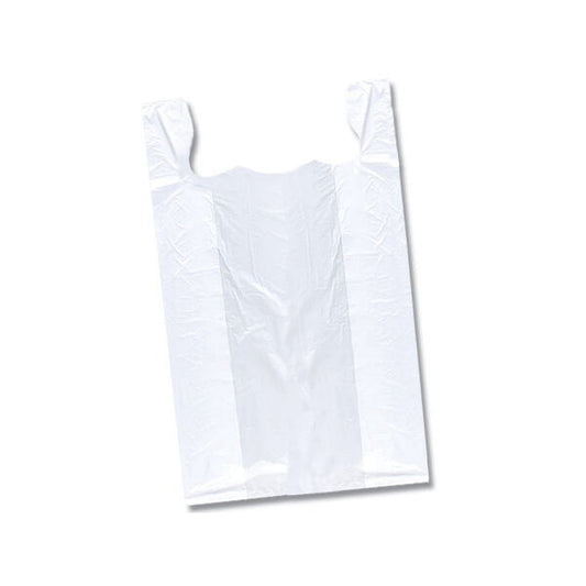 Watson Distributing 12 x 7 x 22 White Ldpe Plastic Bag 2.25Mil Reusable 200/Case