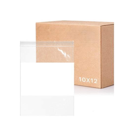 Watson Distributing 10" x 12" 2 Mil 1 Gallon Clear Ldpe Zip Top Bag 1000/Case