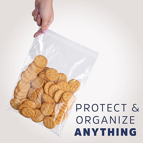 Watson Distributing 10" x 12" 2 Mil 1 Gallon Clear Ldpe Zip Top Bag 1000/Case