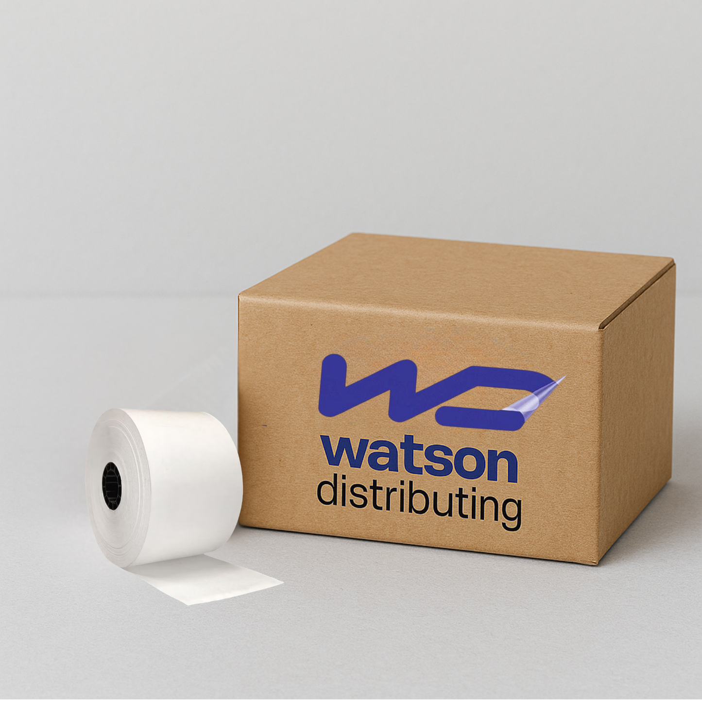 Watson Distributing 2 5/16" x 400' Phenol-Free (BPA & BPS) Thermal Gas Pump Paper, 24 Rolls/Case