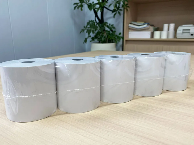 Watson Distributing 2 5/16" x 400' Phenol-Free (BPA & BPS) Thermal Gas Pump Paper, 24 Rolls/Case