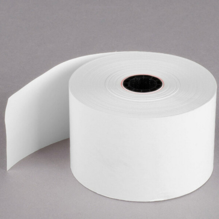 Watson Distributing 2 5/16" x 400' Phenol-Free (BPA & BPS) Thermal Gas Pump Paper, 12 Rolls/Case