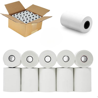 Watson Distributing 2 1/4" x 85' Phenol-Free (BPA & BPS) Thermal Paper, 50 Rolls/Case