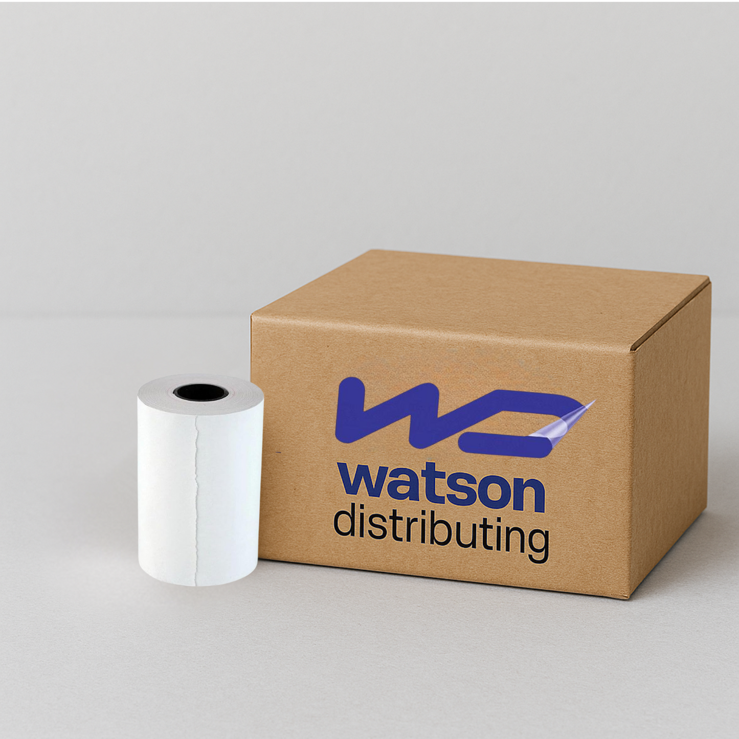 Watson Distributing 2 1/4" x 50' Phenol-Free (BPA & BPS) Thermal Paper, 50 Rolls/Case
