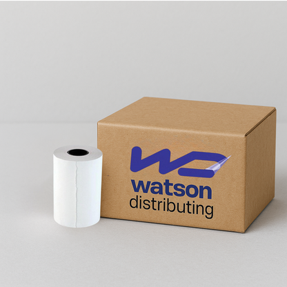 Watson Distributing 2 1/4" x 50' Phenol-Free (BPA & BPS) Thermal Paper, 50 Rolls/Case