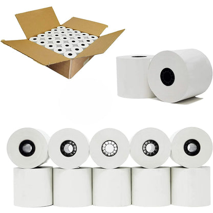 Watson Distributing 2 1/4" x 230' Phenol-Free (BPA & BPS) Thermal Paper, 50 Rolls/Case