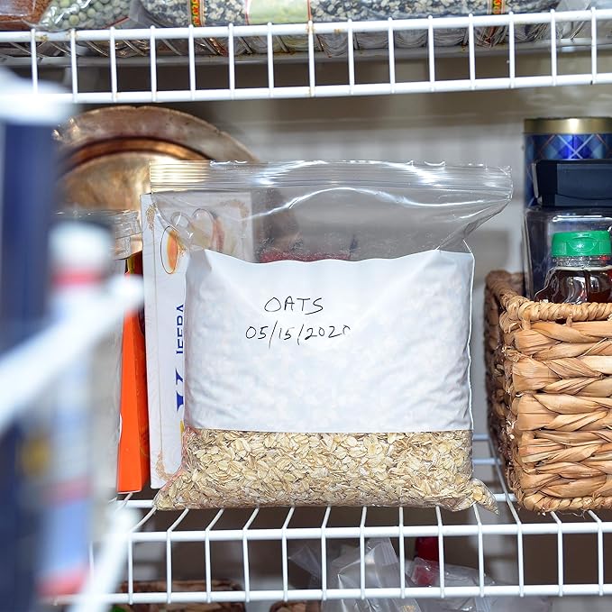 Watson Distributing 7" x 8" Quart Zipper Bag 500/Case