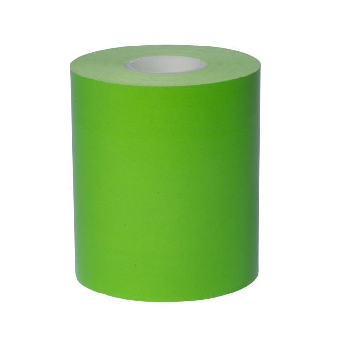 80 mm x 160 ft Iconex MAXStick®2GOSE GREEN, 24 per Carton, 55 GSM Facestock, 70 mm OD, No Sense Mark