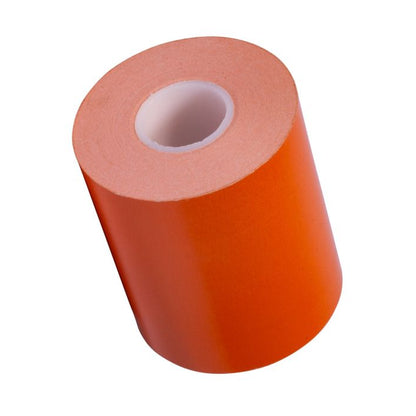 80 mm x 160 ft Iconex MAXStick®2GOSE ORANGE, 24 per Carton, 55 GSM Facestock, 70 mm OD, No Sense Mark