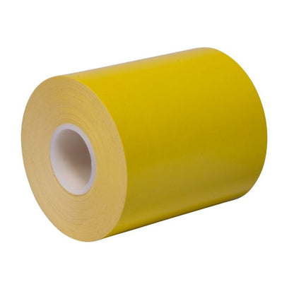 80 mm x 170 ft Iconex MAXStick®PlusD CANARY, 32 per Carton, 74 GSM Facestock, 80 mm OD, No Sense Mark