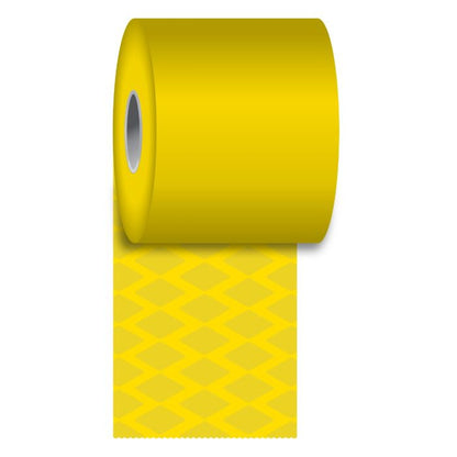 80 mm x 170 ft Iconex MAXStick®PlusD CANARY, 32 per Carton, 74 GSM Facestock, 80 mm OD, No Sense Mark