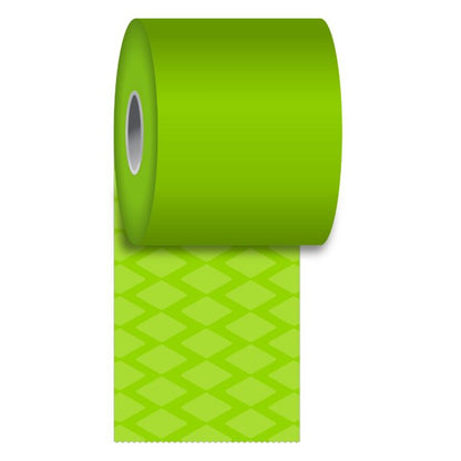 80 mm x 170 ft Iconex MAXStick®PlusD GREEN, 32 per Carton, 74 GSM Facestock, 80 mm OD, No Sense Mark