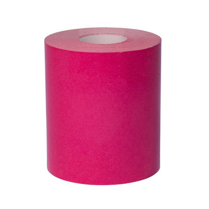 80 mm x 170 ft Iconex MAXStick®PlusD PINK, 32 per Carton, 74 GSM Facestock, 80 mm OD, No Sense Mark