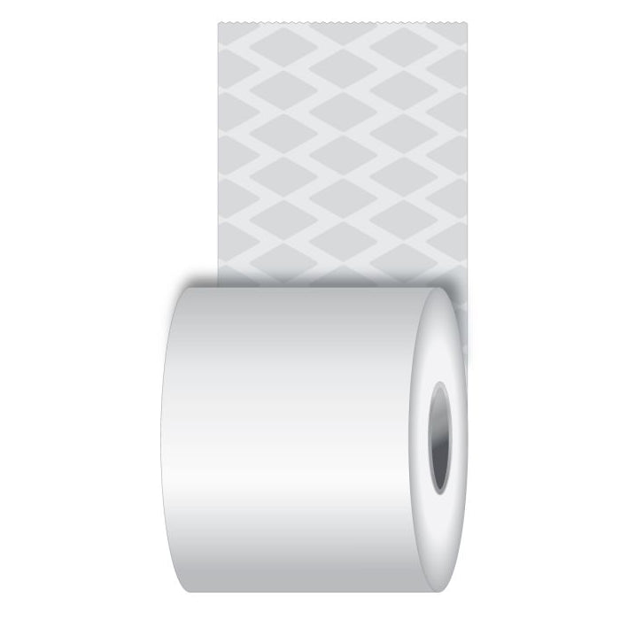 80 mm x 290 ft Iconex MAXStick®PlusD, 12 per Carton, 74 GSM Facestock, 100 mm OD, No Sense Mark