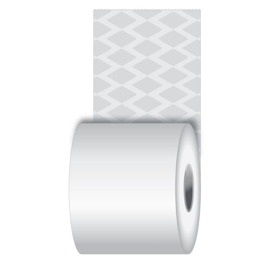 80 mm x 290 ft Iconex MAXStick®PlusD, 12 per Carton, 74 GSM Facestock, 100 mm OD, No Sense Mark