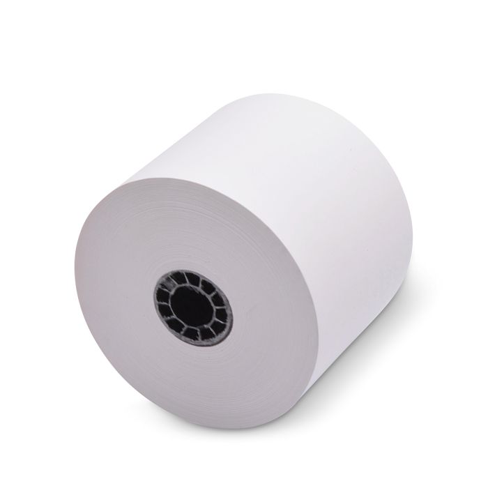 58 mm x 170 ft Iconex Sticky Media Full-Tack, 12 per Carton, 80 GSM Facestock, 76.2 mm OD, Sense Mark Repeat