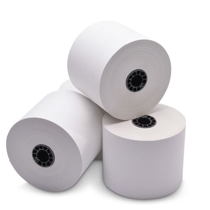 58 mm x 170 ft Iconex Sticky Media Full-Tack, 12 per Carton, 80 GSM Facestock, 76.2 mm OD, Sense Mark Repeat
