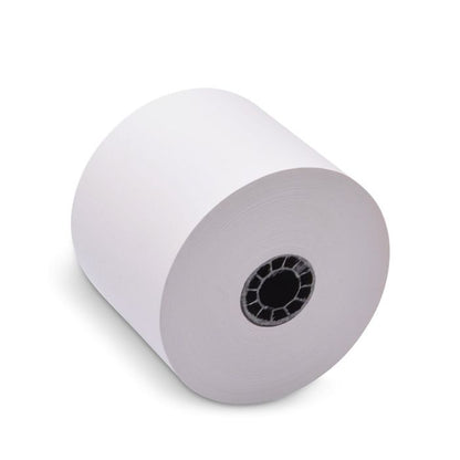 58 mm x 350 ft Iconex Sticky Media High-Tack G2, 12 per Carton, 55 GSM Facestock, 100 mm OD, in Sense Mark Repeat