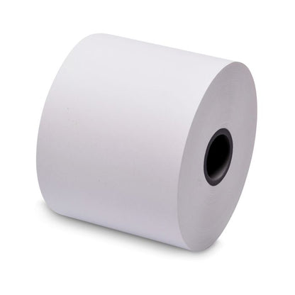 4 in x 400 ft Iconex Sticky Media Zero, 8 per Carton, 80 GSM Facestock, 127 mm OD, No Sense Mark Repeat