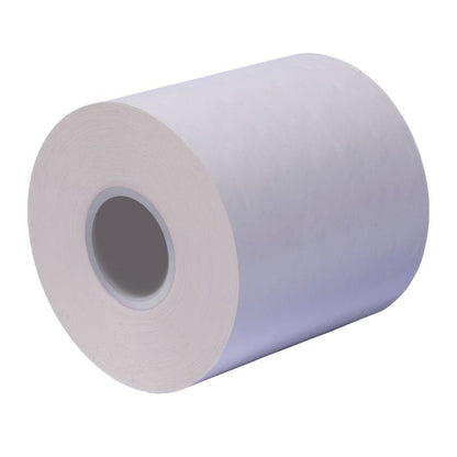 80 mm x 290 ft Iconex MAXStick®X2, 12 per Carton, 74 GSM Facestock, 100 mm OD, No Sense Mark