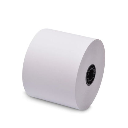 58 mm x 270 ft Iconex Sticky Media™ Bag Label, 12 per Carton, 80 GSM Facestock, 100 mm OD, Sense Mark