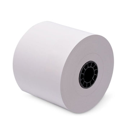 80 mm x 270 ft Iconex Sticky Media™ Bag Label, 12 per Carton, 80 GSM Facestock, 100 mm OD, Sense Mark