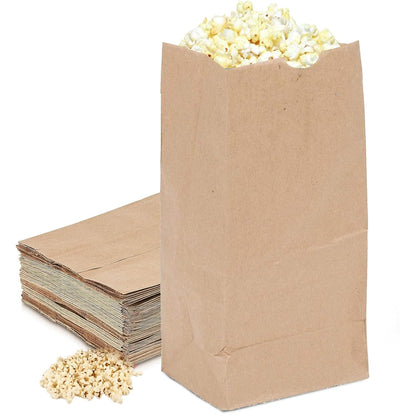 Watson Distributing 10 Lb Brown Paper Bag 6-5/16" x 4-3/16" x 13-3/8" 500/Case