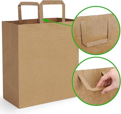 Watson Distributing 10" x 5" x 13" Paper Bag Round Handle 250/Case