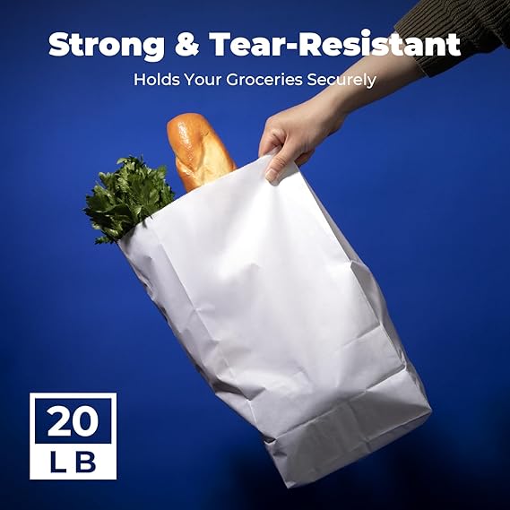 Watson Distributing #2 Round Handle Paper Shopping Bag 9.6" x 5.3" x 13.4" 250/Case