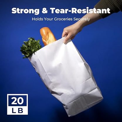 Watson Distributing #2 Round Handle Paper Shopping Bag 9.6" x 5.3" x 13.4" 250/Case