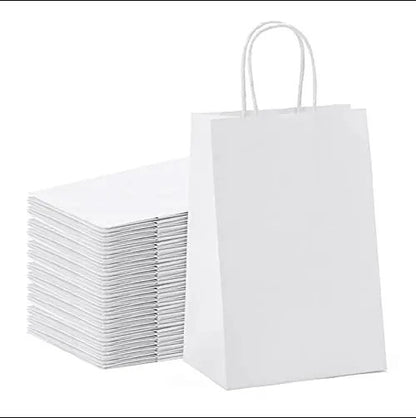Watson Distributing #2 Round Handle Paper Shopping Bag 9.6" x 5.3" x 13.4" 250/Case