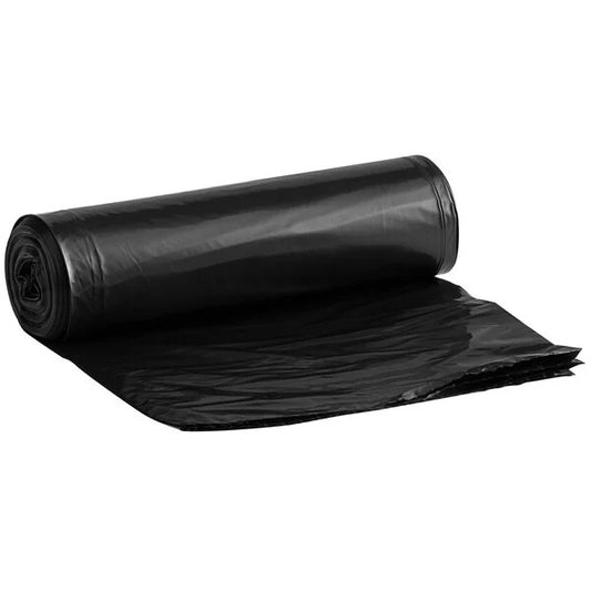 Watson Distributing 33 Gallons Trash Bag - Black 1.2 Mil 33" X 39" 100/Case