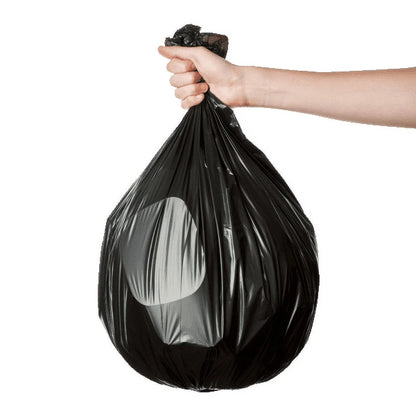 Watson Distributing 33 Gallons Trash Bag - Black 1.2 Mil 33" X 39" 100/Case