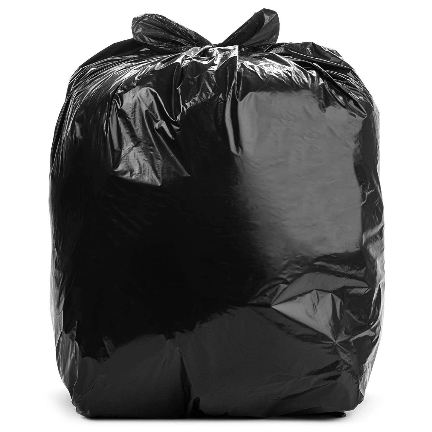 Watson Distributing 55 Gallons Trash Bag - Black 1.3 Mil 38" X 58"  100/Case