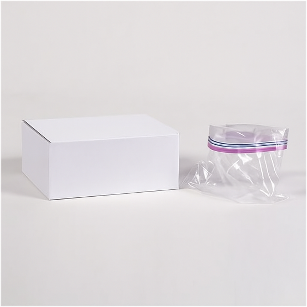 Watson Distributing 10-9/16" x 10-3/4" 1 Gallon Storage Bag With Double Zipper And Write-On Label - 250/Case