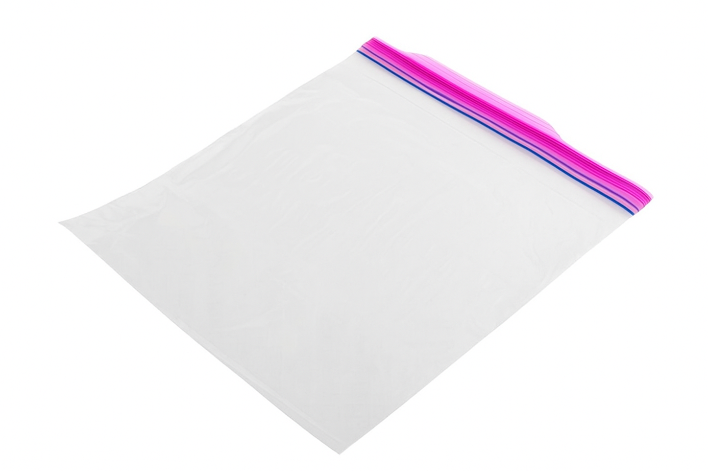 Watson Distributing 10-9/16" x 10-3/4" 1 Gallon Storage Bag With Double Zipper And Write-On Label - 250/Case