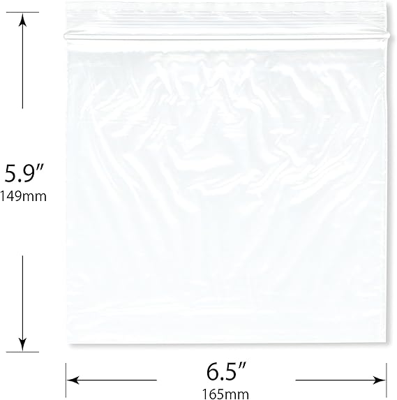 Watson Distributing 6-1/2" x 5-7/8" Sandwich Bag 500/Box 4/Case