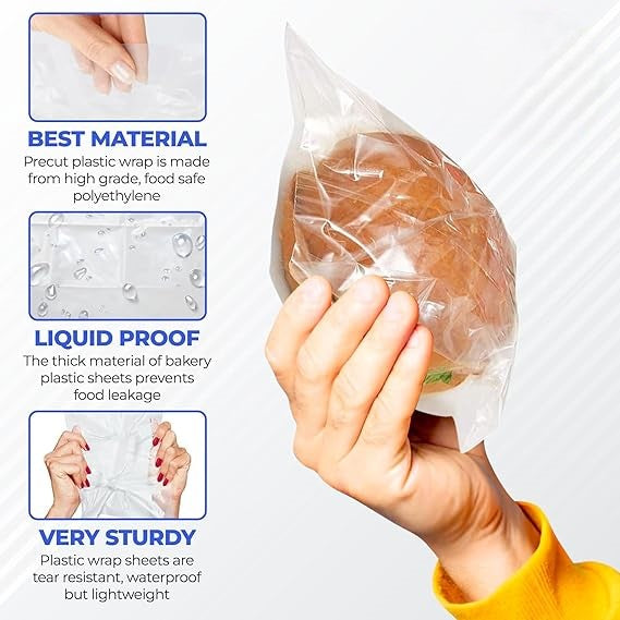 Watson Distributing 6-1/2" x 5-7/8" Sandwich Bag 500/Box 4/Case