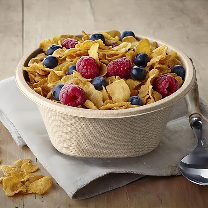 Watson Distributing 24 Oz Disposable Bowl Bagasse 500/Case
