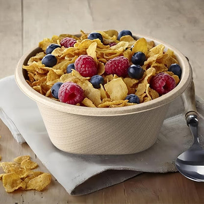 Watson Distributing 24 Oz Disposable Bowl Bagasse 500/Case