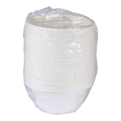 Watson Distributing 8 Oz Pfas Free Eco-Friendly Bagasse Disposable Rice Bowl White 1000/Case