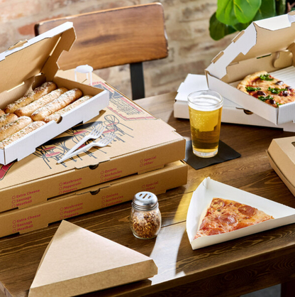 Watson Distributing 10" x 10" x 2" Corrugated Plain Pizza Box 50/Case