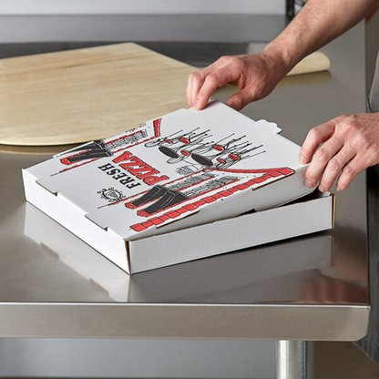 Watson Distributing 12" x 12" x 2" Corrugated Pizza Box 50/Case
